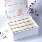 ウェルカムボックス 丸紋(紅白)